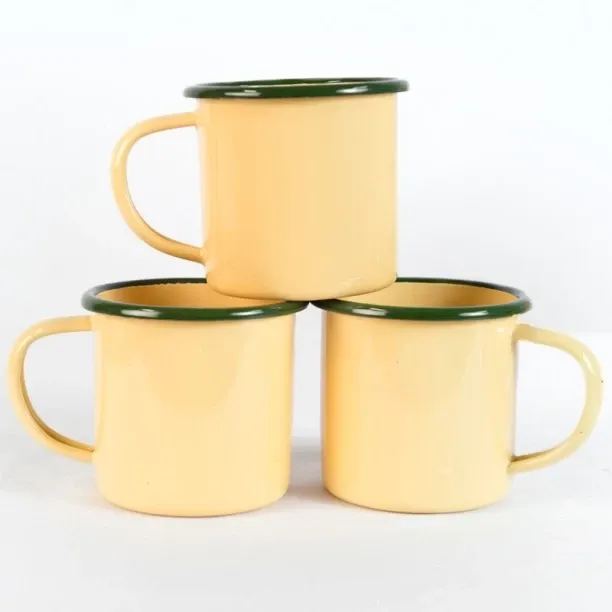 Enamel Cups Pack of 12 Enamel