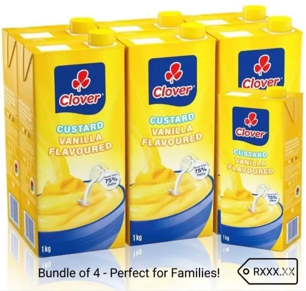 UltraMel Vanilla Flavoured Custard Flavored Curd Vanilla