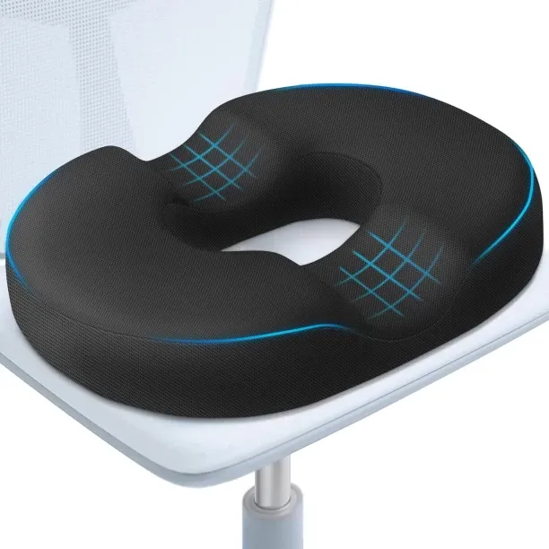 ONESTOGO Donut Pillow Seat Cushion,Donut Chair Cushions for Postpartum Pregnancy & Hemorrhoids,Tail…