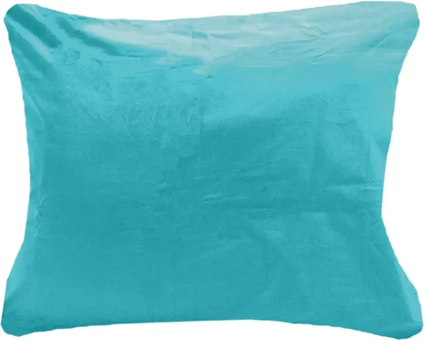 Simply Sleep Everyday Collection Pillow Cover Set - 90GSM - King - Peacock Blue Plain Pillow Cases