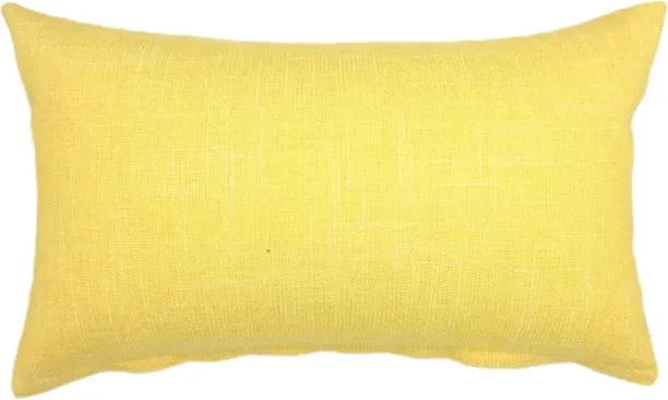 ONESTOGO Solid Color Oblong Rectangle Decorative Linen Throw Pillow Case Cushion Cover Lumbar Pillo…