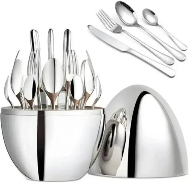 GEN 24-piece silver-plated flatware set 786 Silver Plated Cutlery Set