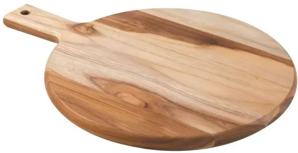 Tramontina Round Board with Handle Wooden Cutting Board