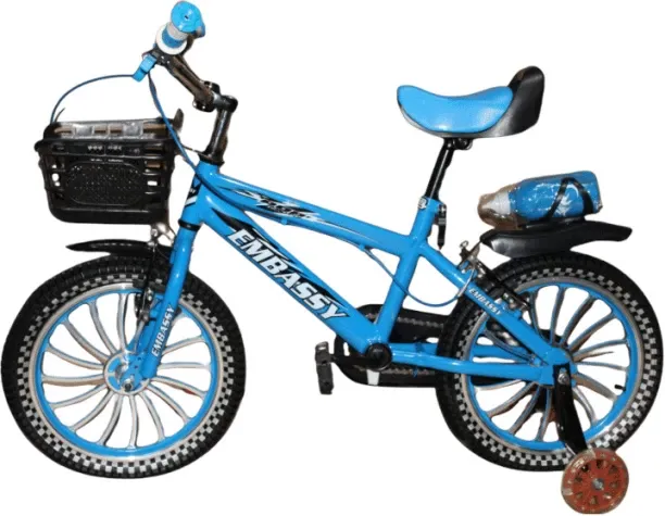 Embassy 16 Inch Bicycle With Alloy Rims & Light Up Trainers 10 inch