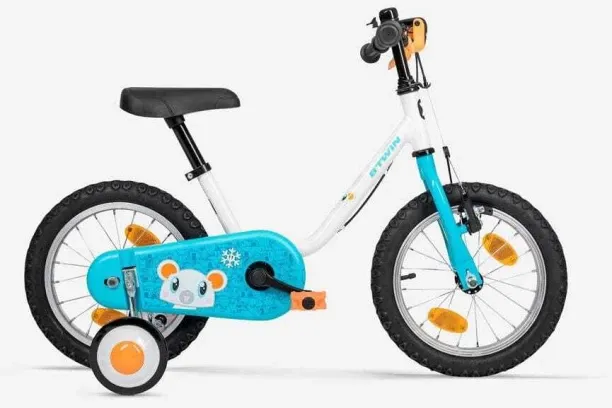 BTWIN KIDS 14" BIKE ARCTIC 100 3-5 YEARS OLD 90 cm