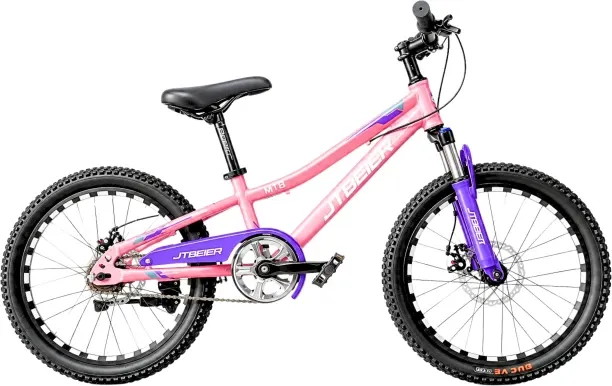 JTBEIER Kids Bike Bicycle Boys' 20-Inch Bicycle With Disc Brakes & Front Suspension 11 inch