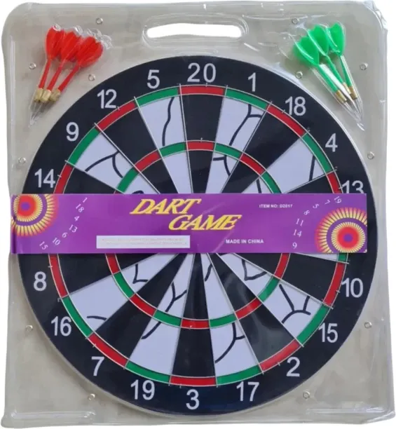 FITNESS 6 Dart Board Game Steel Tip Dart Soft Tip Dart