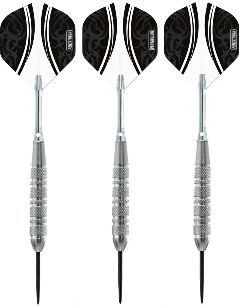Elkadart Pentathlon Arctic Darts Set - 21G Steel Tip Dart