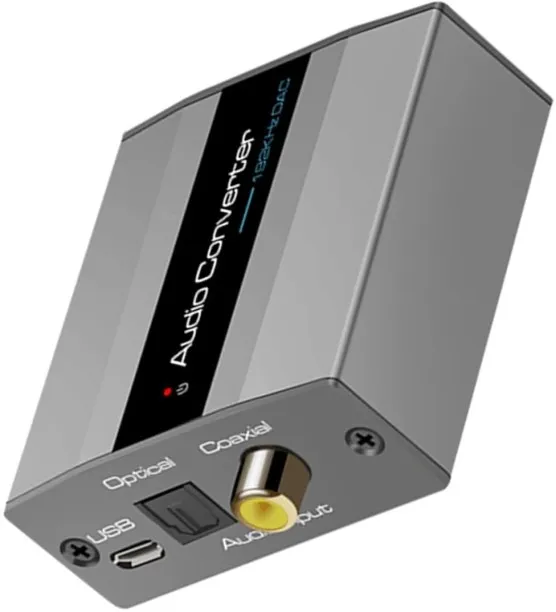 P. Concepts 3.5mm Jack To 2 RCA Male 3 m 3.5Mm Digital to Analog Audio Splitter & Converter with Vo…