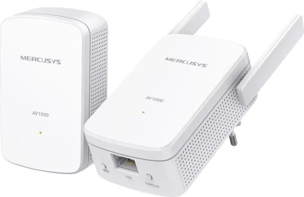 Mercusys 1000 Mbps MP510 KIT AV1000 Gigabit Powerline Wi-Fi Kit Access Point