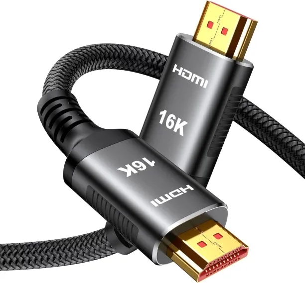 Liangheng 1 m 16K 10K 8K HDMI Cable 96Gbps 3.3FT, 48Gbps Ultra High-Speed HDMI Cables Cord, 8K@120H…