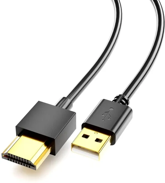 Chengxixi 1 m USB to HDMI Cord Cable, (1M / 3.3FT) USB 2.0 Male to Male Charger Cable Adapter,Used …