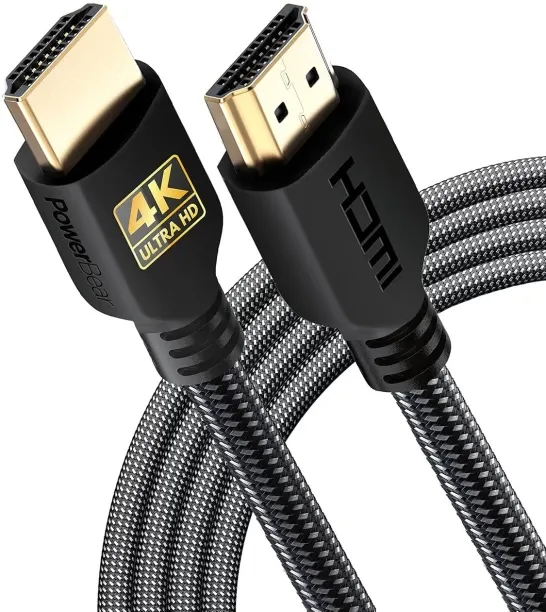 Chengxixi 1 m 4K HDMI Cable 10 ft | High Speed Hdmi Cables, Braided Nylon & Gold Connectors, 4K @ 6…