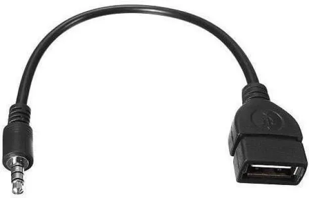 ZATECH 3.5mm Jack To USB Type C 0.02 m Male Audio Aux Jack To Usb 2.0 Type A Female Converter Adapt…