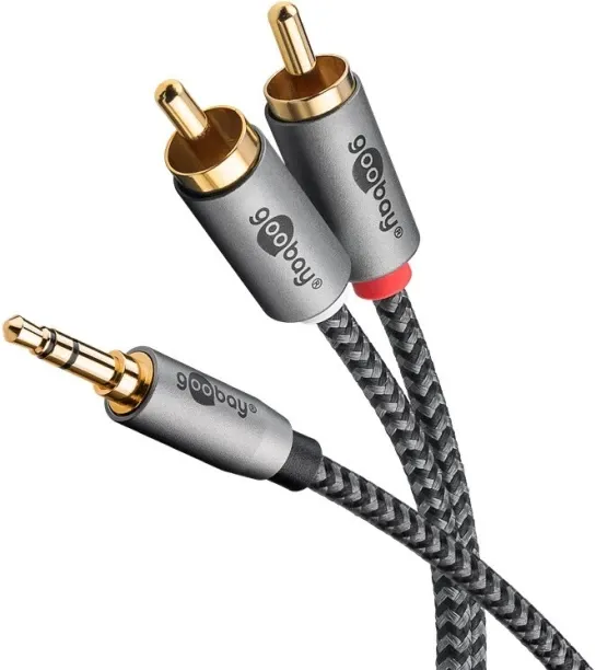 Goobay 3.5mm Jack To 2 RCA Male 2 m 65288