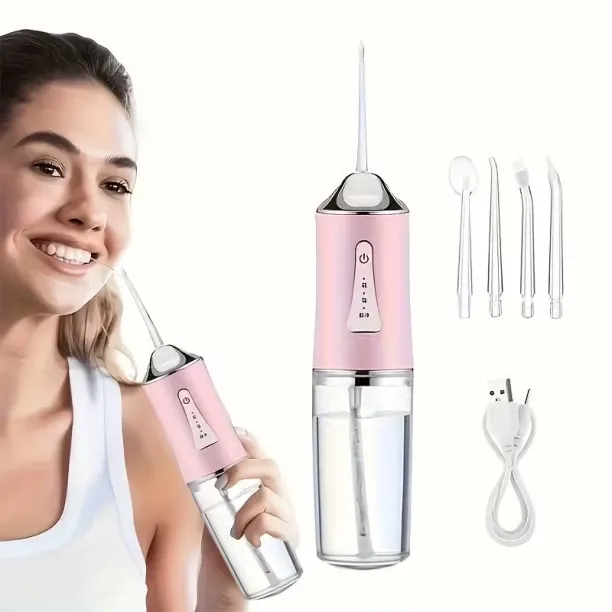 Fantasy Town Portable Teeth Cleaning Water Flosser Battery Cordless Water Flosser