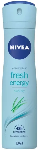 Nivea ANTIPERSPIRANT Fresh Energy Deodorant Spray  -  For Men