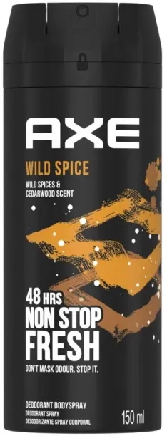 Axe Wild Spice Non Stop Fresh Deodorant Spray  -  For Men