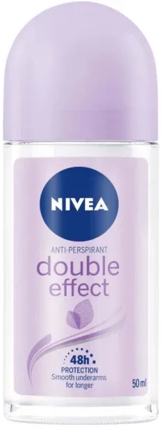 Nivea ANTIPERSPIRANT Double Effect Deodorant Roll-on  -  For Women