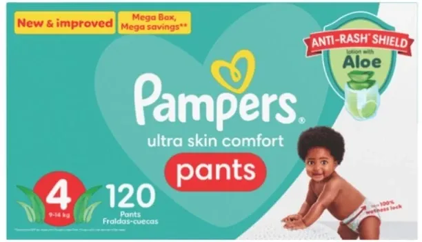 Pampers Pants Ultra Skin Comfort Pant Diapers - 4