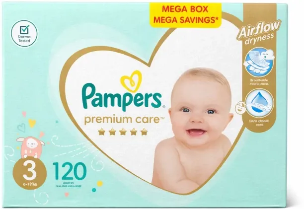 Pampers 13980 Tape Diapers - 3