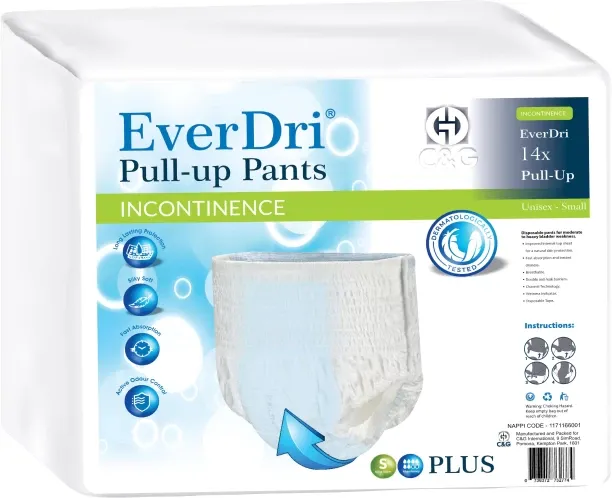 EVERDRI 7DROP PULL UP - SMALL Adult Diapers - S