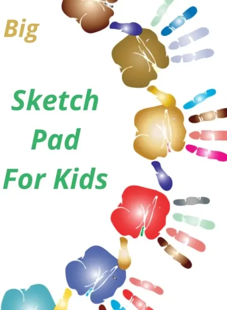 Hi Pansy Big Sketch Pad for Kids: Notebook for Drawing, Writing, Painting or Doodling for cute Kids…