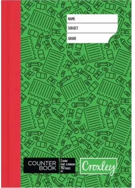 TRELINE BOOKS 2 Quire A4 192 pg - Feint & Margin (Pack of 20) A4 Notebook Feint and Magin