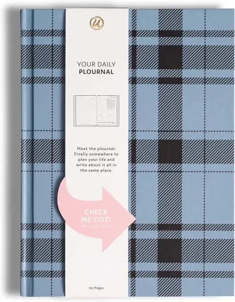 Hi Pansy Daily Clueless Plournal, Hardbound, 8 x 6 Inches, Office Supplies, 192 Pages, 1 Count Regu…