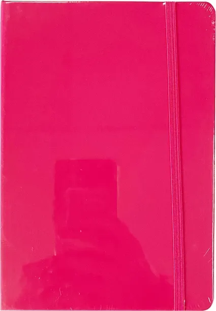 HORTOR'S SA DIARIES A5- SOFT TOUCH NOTEBOOK 128PP LINED PINK A5 Notebook lined