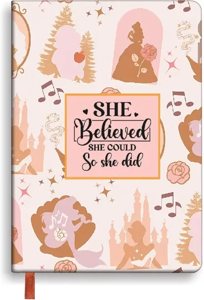 Hi Pansy Princess Lover Gifts Princess Leather Notebook She Believed She Could So She Did Notebook …