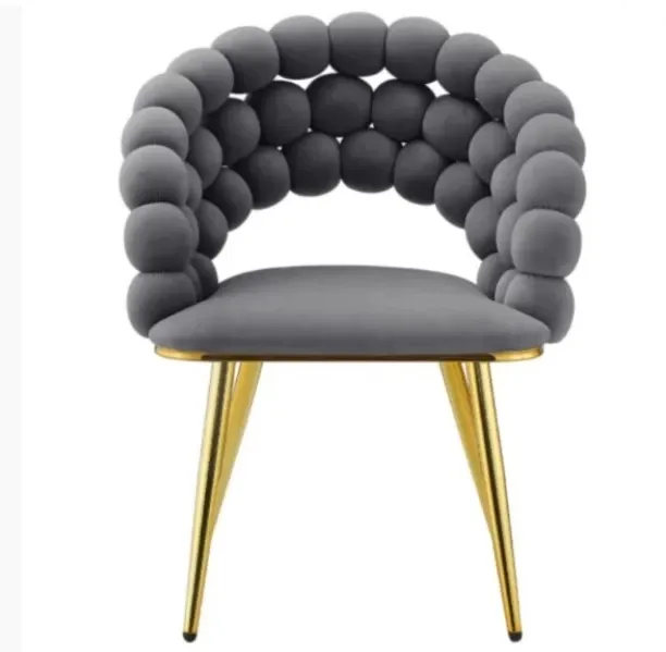 Luxury Fabric Dining Chair
