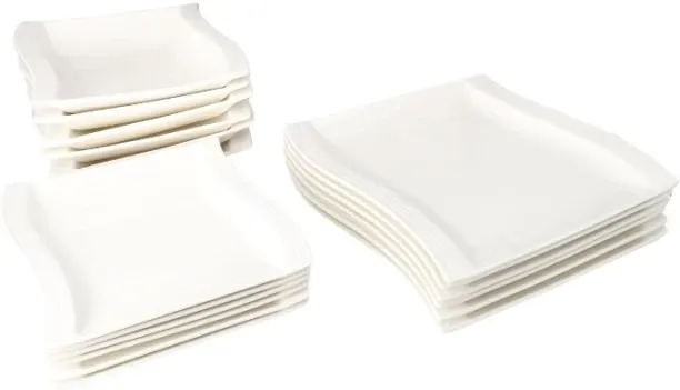 Danny Home Pack of 18 Ceramic XLD-011 Dinner Set