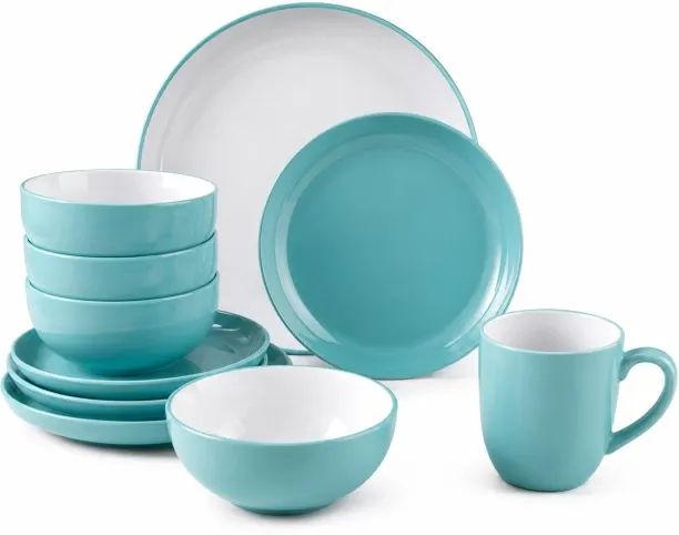 16 PCS DINNER SET STONEWARE Pack of 16 Stoneware Stoneware dinner set Dinner Set