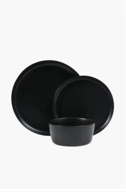 Unbranded Pack of 12 Stoneware 98829 Dinner Set