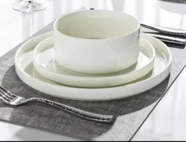DINERY DISHWARE Pack of 18 Ceramic ZG6 Dinner Set