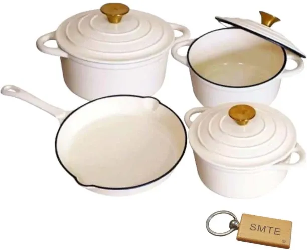 SMTE Pack of 7 Ceramic NA Dinner Set