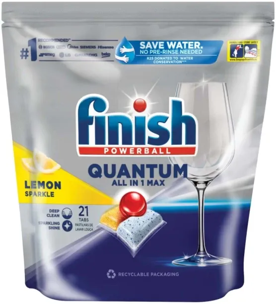 Finish Quantum All in One Max Dishwashing Detergent