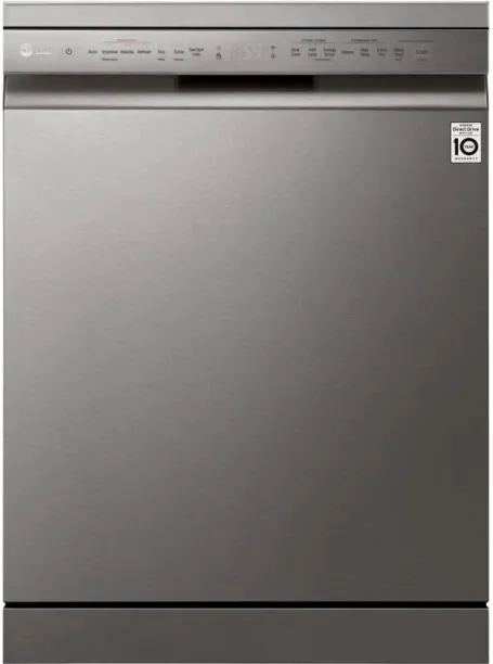 LG 14 Place Settings Free Standing Dishwasher DFB425FP