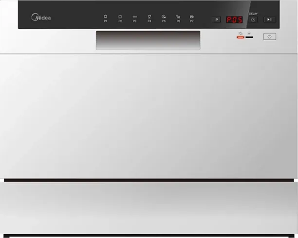 Midea 6 Place Settings Countertop Dishwasher WQP6-3602F
