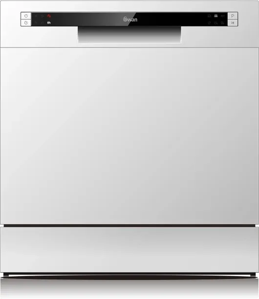 Swan 8 Place Settings Countertop Dishwasher SDW8W