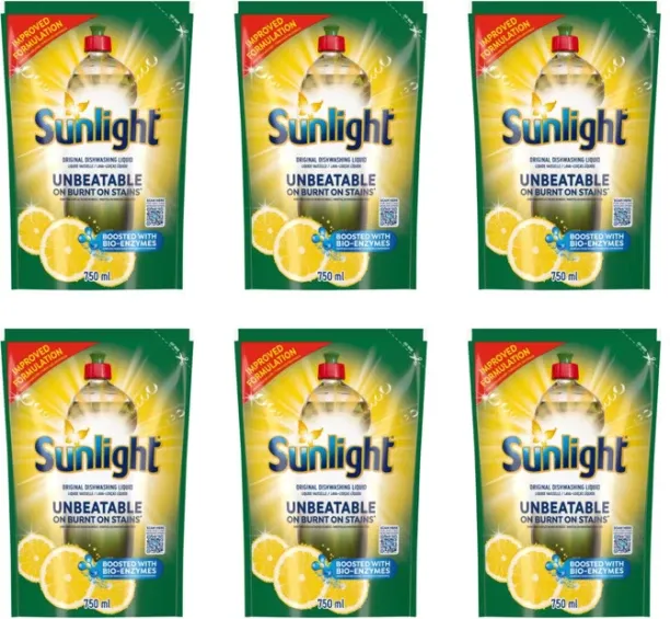 Sunlight Dishwashing Liquid Refill Pouch