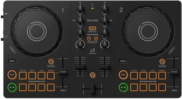 PioneerDJ DDJ-FLX2 Wireless DJ Controller