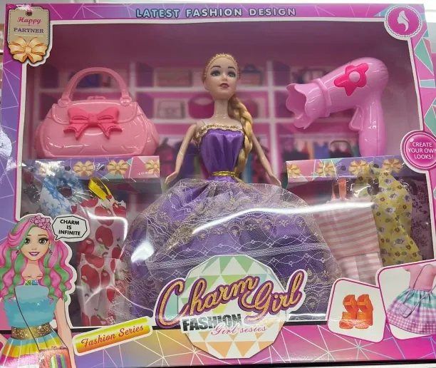 FASHION DOLL PINK TOY FSHT009 for 3 Year old
