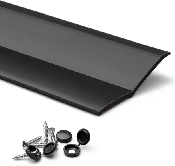 Non Branded Universal Garage Door Top & Side Adhesive Backed Weather Seal (Black) Wall Bumper Wall …