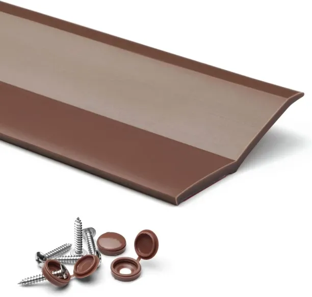 Non Branded Universal Garage Door Top & Side Adhesive Backed Weather Seal (brown) Wall Bumper Wall …