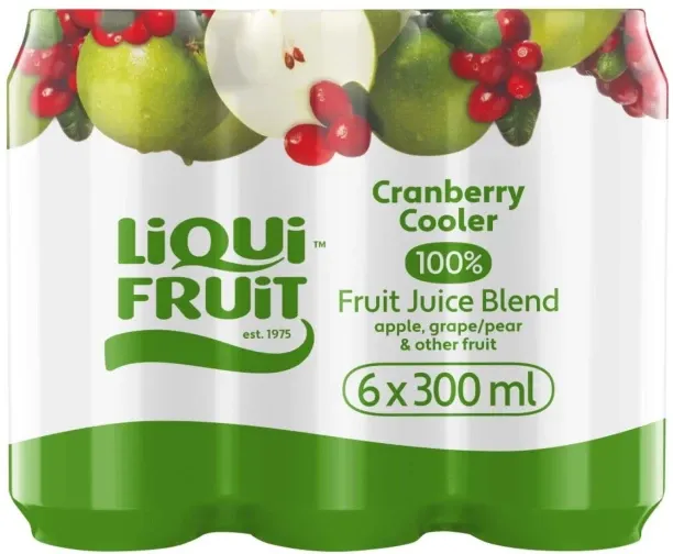 Liqui Fruit Cranberry Cooler 100% Juice Blend