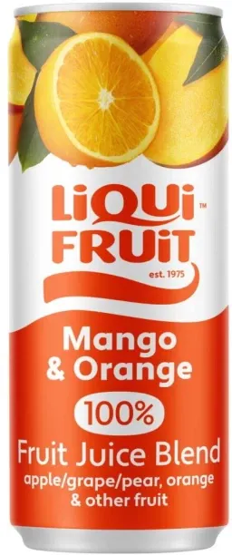 Liqui Fruit Mango & Orange 100% Juice Blend