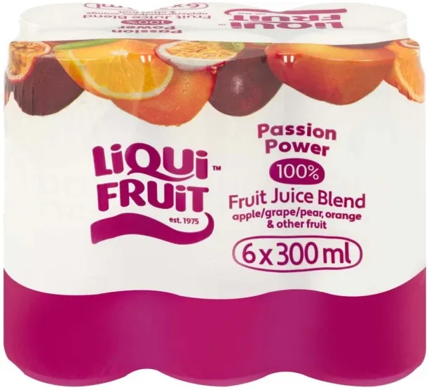 Liqui Fruit Passion Power 100% Juice Blend