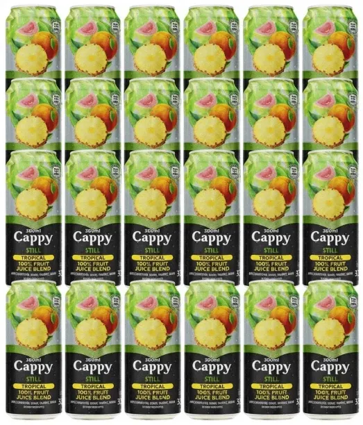 Cappy Still Tropical Flavoured 100% Fruit Juice Blend